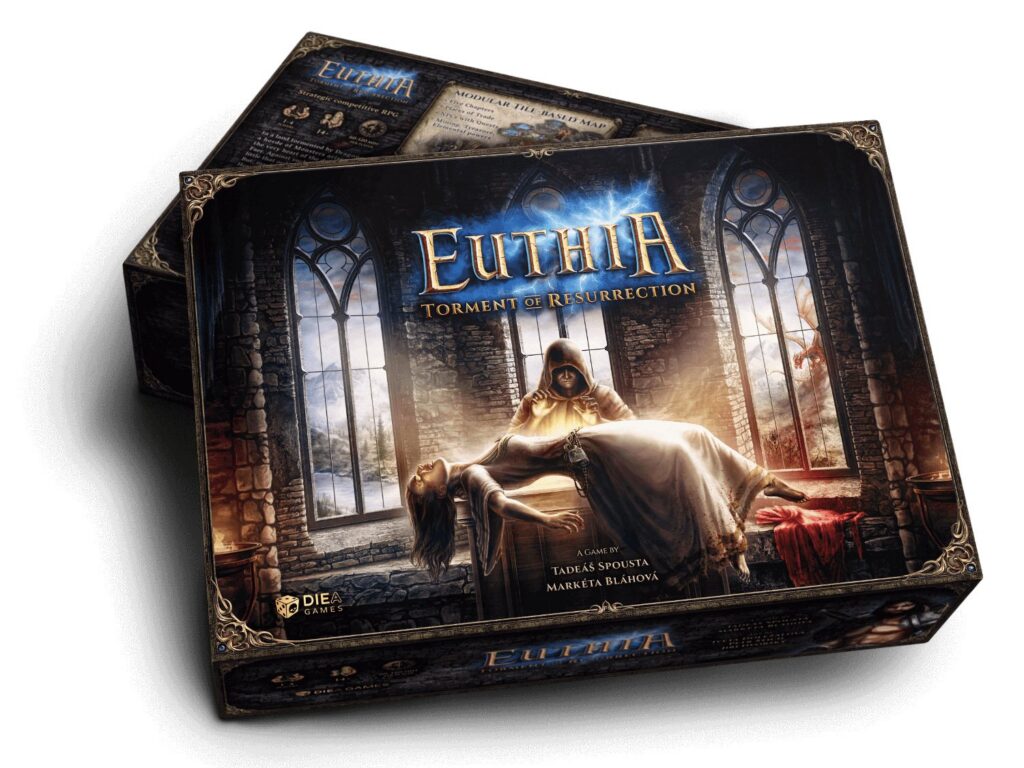 Box of the board game Euthia: Torment of Resurrection
